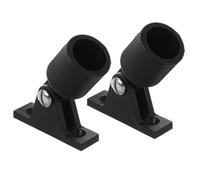 Sosoport Kit de 2 Capots Coulissants en Nylon 22 Mm pour Bimini Bateau, Accessoires de Quincaillerie Nautique Résistants au Vent, Pièces de Rechange pour Auvent de Yacht, Installation