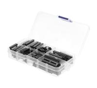 Sosoport Kit de Sockets Dip pour Circuit Intégré Broches Connecteurs Pin pour Microcontrôleur Support DIY avec Dissipation Thermique