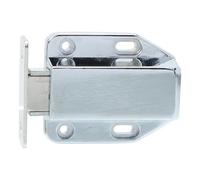 Sosoport Loquet à Pousser en Alliage de Zinc Renforcé Tampon Magnétique pour Armoire Système d'Ouverture par Pression Tactile Amortisseur Intégré Accessoire pour Porte de Placard sans