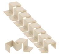 Sosoport Lot De 10 Crochets De Fixation Pour Barrière De Lit Bébé, Supports Plastiques Pour Cadre De Berceau, Accessoires Compatibles, Sécurisés Et Polyvalents Pour Chambre Bébé