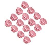 Sosoport Lot de 100 Caissettes à Cupcakes en Papier Rouge de Cœur, Résistantes à L'huile et Compatibles Four, pour Desserts et Gâteaux en Intérieur et Extérieur Saint-valentin