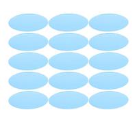 Sosoport Lot de 15 Feuilles Auto-Adhésives de Filtre Gélatine Coloré 10 CM Bleu Océan pour Lampes et Phares Film Correcteur de Lumière Transparent Adapté à la Décoration D’Intérieur et