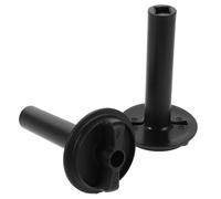 Sosoport Lot de 2 Boutons de Robinet D’Essence Moto Compatibles avec Motos Levier Rotatif en Plastique Résistant avec Poignée Antidérapante Commande Carburant Facile pour Ouverture