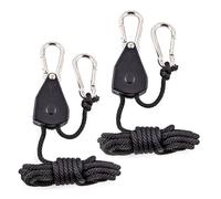 Sosoport Lot De 2 Crochets pour Lampes De Culture Crochets Lourds pour Plantes Poulies pour Plantes Cintres pour Plantes De Jardin Cintres pour Lampes De Culture Cintres pour Cordes