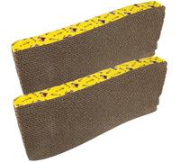 Sosoport Lot De 2 Poteaux À Gratter pour Chat - Dissuasion des Chats - Fixation Murale - Grattoir d'angle pour Chat - Play Stop Scratch - Grattoir pour Chat - Poteau pour Chaton -