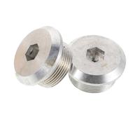 Sosoport Lot de 2 Vis Robustes en Alliage Haute Résistance pour Carter de Moteur de Moto, Fixation Sécurisée Système Anti-desserrage, Adaptées aux Petits Moteurs, pour Atelier et