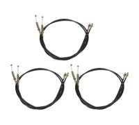 Sosoport Lot De 3 Câbles Métalliques De Rechange pour Fauteuil Inclinable, Câble De Levier De Déverrouillage Robuste, Compatible Meubles De Salon, Utilisation Maison Et Bureau