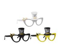 Sosoport Lot De 3 Lunettes « Bonne Année » 2026 Numérotées Pour Le Réveillon Du Nouvel An Accessoires Pour Photomaton Et Décorations De Célébration
