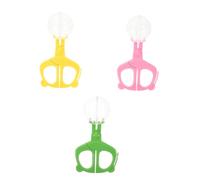 Sosoport Lot De 3 Pelles À Insectes Pratiques, Ciseaux, Pinces, Pinces À Épiler, Pinces d'alimentation, Outils De Collecte pour Enfants, Jouet D'exploration en Plein Air