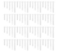 Sosoport Lot De 325 Attaches De Câble En Acier Clips De Fixation Pour Câbles Industriels Attaches Métalliques Argentées Et Colliers De Serrage