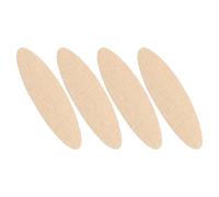 Sosoport Lot de 4 Diffuseurs Anti-Éblouissement en Tissu Beige Diamètre 10 CM Couvre-Lampe LED Cylindrique Abat-Jour Doux pour Plafonnier Encastré Éclairage Protecteur pour Bébé et