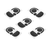 Sosoport Lot de 5 Patins de Souris Antidérapants et Résistants à l'usure, Autocollants Épais 0,7 Mm Compatibles Gpw 3e et 4e Génération, Accessoire de Jeu pour Précision et Glisse Fluide