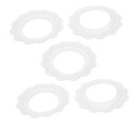 Sosoport Lot de 5 Protège Antidérapants en Silicone pour Allaitement Résistants Transpiration Protection Mammaire Confortable pour Mères Allaitantes en