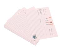 Sosoport Lot de 50 Fiches Recettes Pratiques et Compactes en Papier Format Villageois Fiches de Notes Alimentaires Décoratives Cuisine Usage Quotidien et Idées Culinaires