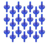 Sosoport Lot de 50 Valves Unidirectionnelles en Plastique pour Aquarium, Clapets Anti-Retour pour Pompe à Air, Accessoires pour Tuyaux D’Aquarium, Prévention du Reflux et Flux D’oxygène,