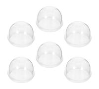 Sosoport Lot de 6 Bouchons de Tube en Plastique Blanc 6 X 6 X 4,5 Cm pour Cage à Hamster, Accessoires de Tunnel pour Petits Animaux, Connecteurs Sécurisés et Compatibles, Usage