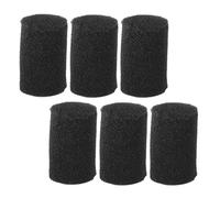 Sosoport Lot De 6 Petites Éponges Pré-épongées pour Aquarium Manchons De pour Éponge D'entrée Diamètre 15 Mm