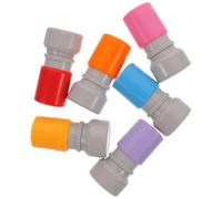 Sosoport Lot de 6 Tampons de Correction pour Enseignants Tampons Scolaires Pré-Encreurs Messages D’Encouragement Fournitures Classe Outil Pratique pour Évaluation Couleur Aléatoire