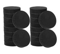 Sosoport Lot de 80 Rehausseurs pour Pots De Fleurs Tapis pour Pots De Fleurs Repose-Pieds Accessoires De Jardin sur Toute La Surface en Eva Noir