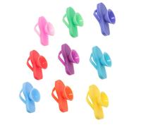 Sosoport Lot de 9 Marqueurs de Verre à Vin en Silicone, Signe Verre Amusant et Créatif, Couleurs Variées, Réutilisables, pour Fêtes, Mariages et Réunions Sociales