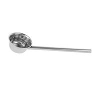 Sosoport louche système d'irrigation Mini Tasse Le Potage cuillère à Eau avec Manche cuillère à Eau Pratique cuillère à Eau Domestique Acier Inoxydable Silver