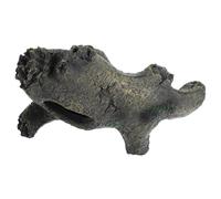 Sosoport Maison Cachée pour Tortues Boîte Créative pour Reptiles Cachette en Résine pour Aménagement Paysager Décoratif