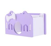 Sosoport Maison de cachette de Hamster créature Animaux d'intérieur Perruche Les Rats de Plein air Jeux Hamster Jeu Hamster Pas Un Hamster cachettes de Hamster cachette de Hamster Cage PVC