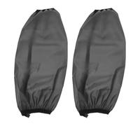 Sosoport Manchons de Protection Imperméables et Oléofuges pour Avant-bras, Manchons Longs en Matériau Renforcé, Protection Anti-salissures Cuisine et Nettoyage, Noire, Usage Industriel