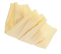 Sosoport Manchons en Caoutchouc Imperméables et Résistants à L’huile, Manches de Travail Ménager pour Femmes, Manchons de Protection Bras Longs 45 Cm en Latex Blanc, Usage la Cuisine