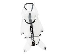 Sosoport Manteau Imperméable pour Chien Imperméable pour Chien Imperméable pour Animaux De Compagnie avec Bandes Réfléchissantes pour Activités De Plein Air