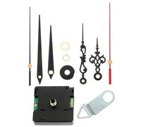 Sosoport Mécanisme d'Horloge Radio-Piloté Dcf Silencieux avec Deux Paires d'Aiguilles Métal pour Horloge Murale à Quartz Kit de Pièces de Rechange DIY Compatible Réparation et Création