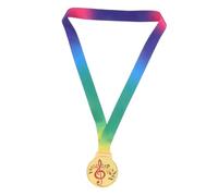 Sosoport Médaille Or Musique Garçon Fille avec Ruban pour Piano Violon Chant et Danse Récompense Confortable et Motivée pour Concours et Spectacles