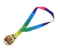 Sosoport Médaille Surface et Filles en Alliage Garçon d'escalade pour de Zinc Or avec Bords Arrondis Sécurisés Polie, pour Compétitions et Activités