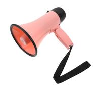 Sosoport Mégaphone Portable Ergonomique en Abs, Rechargeable par USB, Alimenté par Batterie, pour Enseignement Scolaire et Urgences de Sécurité