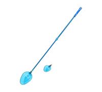 Sosoport Mini Canne avec Cuillère à Appâts Portable Lanceur Appât Compact Alliage Aluminium et Silicone Outil de pour Débutants et Garçon Fille