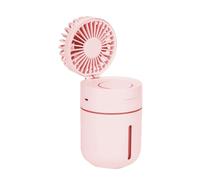 Sosoport Mini Ventilateur Portable Pulvérisation D'eau 400ml, Ventilateur de Pulvérisation Puissant et Pliable, pour Sandales Femme Usage Voiture