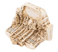 Sosoport Miniature Fontaine de Trevi en Résine, Maquette Église Romaine Décorative, Ornement de Bureau et Maison, Souvenir de Voyage Italien, Modèle Architecture Romaine, Décoration