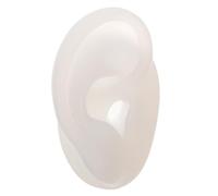 Sosoport Modèle D'oreille en Silicone Réaliste Droit pour Pratique du Perçage, Modèle D'oreille Simulée Souple, Accessoire Pédagogique Médical, Présentoir Boucle D'oreille, Usage