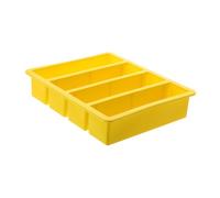 Sosoport Moule à Glaçons Silicone Cavités pour Congélateur Grand Bac à Glaçons Extra Large Facile à Démouler pour Boissons Froides et Préparation de Repas Outil de Cuisine Pratique