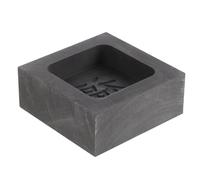 Sosoport Moule Carré en Graphite Noir pour Coulée de Métaux Précieux Or et Argenté Précision et Stabilité Chimique Fonte Soudure