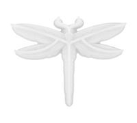 Sosoport Moule en Silicone pour Libellule 3D Réutilisable en Silicone Blanc Compatible Divers Matériaux pour Loisirs Créatifs en Famille et Interaction Parent-garçon et Filles
