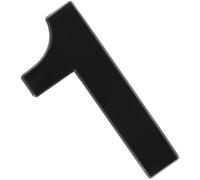 Sosoport Numéros de Porte en Acier Inoxydable Antirouille Autocollants Effet 3D Taille Standard pour Maison Boîte aux Lettres et Jardin Marqueurs Décoratifs Modernes Utilisation