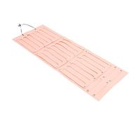 Sosoport Organisateur Mural Rose en Feutre pour Bandeaux et Pinces Pochette Suspendue pour Accessoires Cheveux Chambre Garçon et Filles Fille