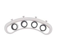 Sosoport Outil D'entraînement des Doigts pour Guitare en Abs et Silicone, Renforceur de Force et D'extension, Pratique des Gestes Main
