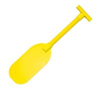Sosoport Pagaie D'aviron Effectuer Des Accessoires De Cosplay Décor Performant Rames Accessoire De Pagaie De Cosplay Pagaies Pagaie De Kayak Effectuer Un Décor De Pagaie Jaune Plastique
