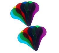 Sosoport Palette de Mélange de Couleurs Translucides pour Garçon et Filles Set de 2 Outil Pédagogique pour L'Apprentissage des Couleurs Matériel Didactique Éducatif Activités Scientifiques