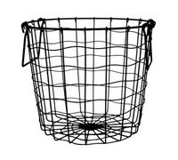 Sosoport Panier De Linge Portatif Fer Organisateur De Vêtements Ajouré Seau De Rangement Pour Divers Articles