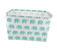 Sosoport Panier De Rangement Carré En Toile Solide Bleu Ciel, Organiseur D'articles Divers Multifonction, Grand Modèle Pour Chambre D'garçon Et Filles Et Salle De Jeux