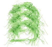 Sosoport Papier de Remplissage Vert pour Cadeaux Herbe de Pâques Papier Déchiqueté pour Boîte Cadeau Panier et Décoration de Fête Anniversaire