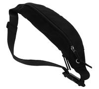 Sosoport Paquet Banane Noir Petit Paquet de Course en Tissu Oxford Multi-fonction Alliage D'aluminium pour Homme pour Camping et Sport